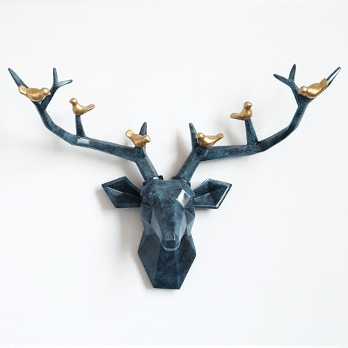 Majestic Deer Antler Sculpture: Decorate Your Wall with a Timeless Tribute to Nature's Grandeur