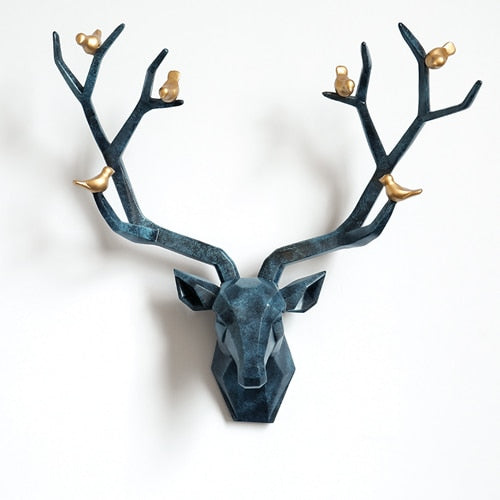 Majestic Deer Antler Sculpture: Decorate Your Wall with a Timeless Tribute to Nature's Grandeur