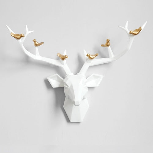 Majestic Deer Antler Sculpture: Decorate Your Wall with a Timeless Tribute to Nature's Grandeur