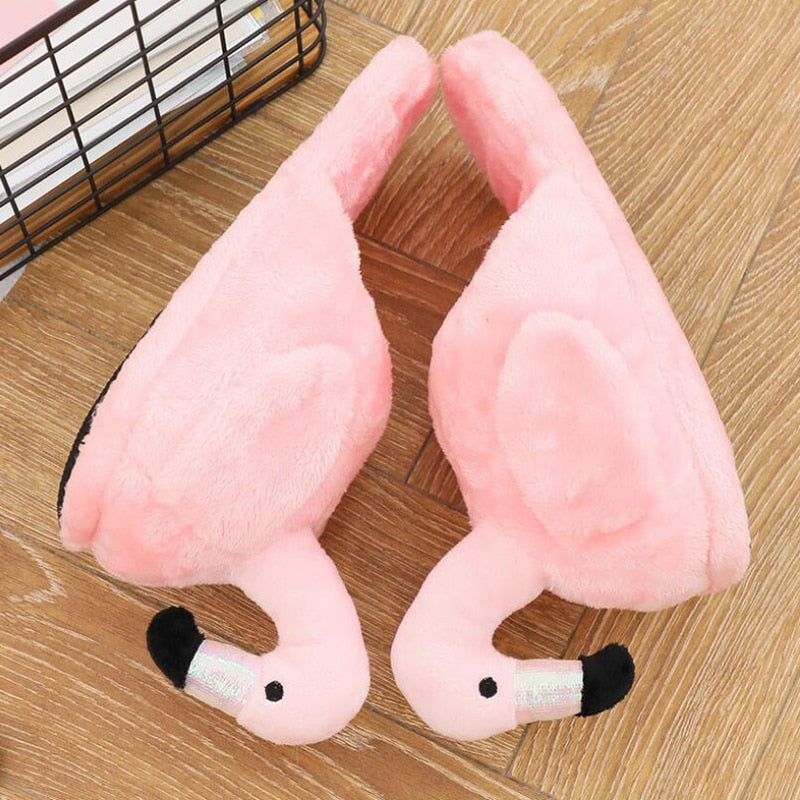 Flamingo Slippers - Step into a World of Comfort