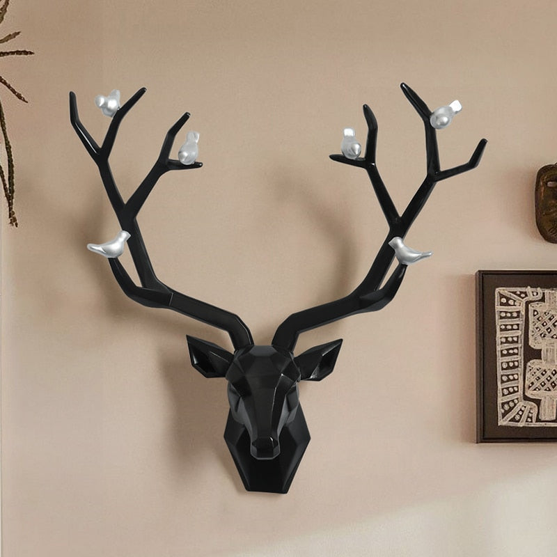 Majestic Deer Antler Sculpture: Decorate Your Wall with a Timeless Tribute to Nature's Grandeur