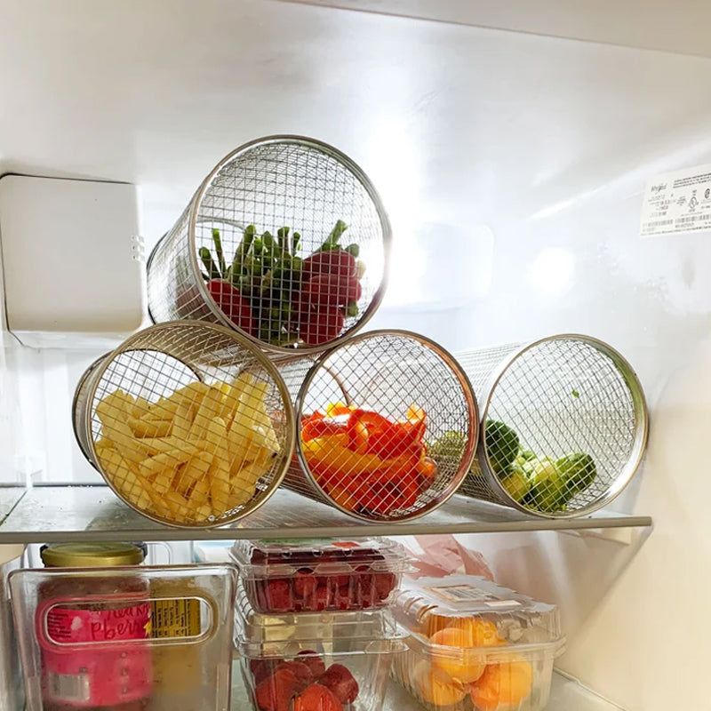 Stores easily in fridge or freezer